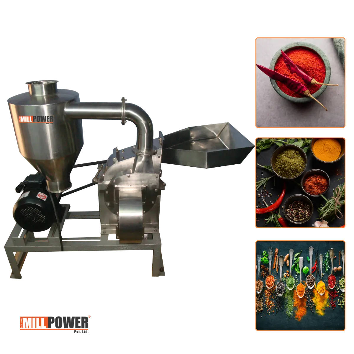 SS304 Food Grade Machines | Masala, Chilli, Oil & Roasting Equipment ...