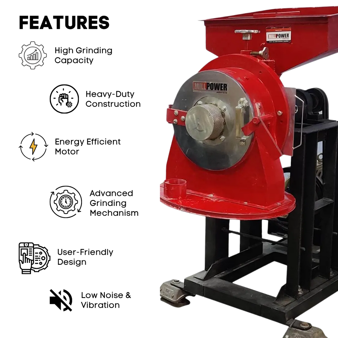 100 kg per hour atta chakki price features