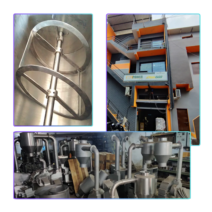 Ribbon Blender Manufacturing
