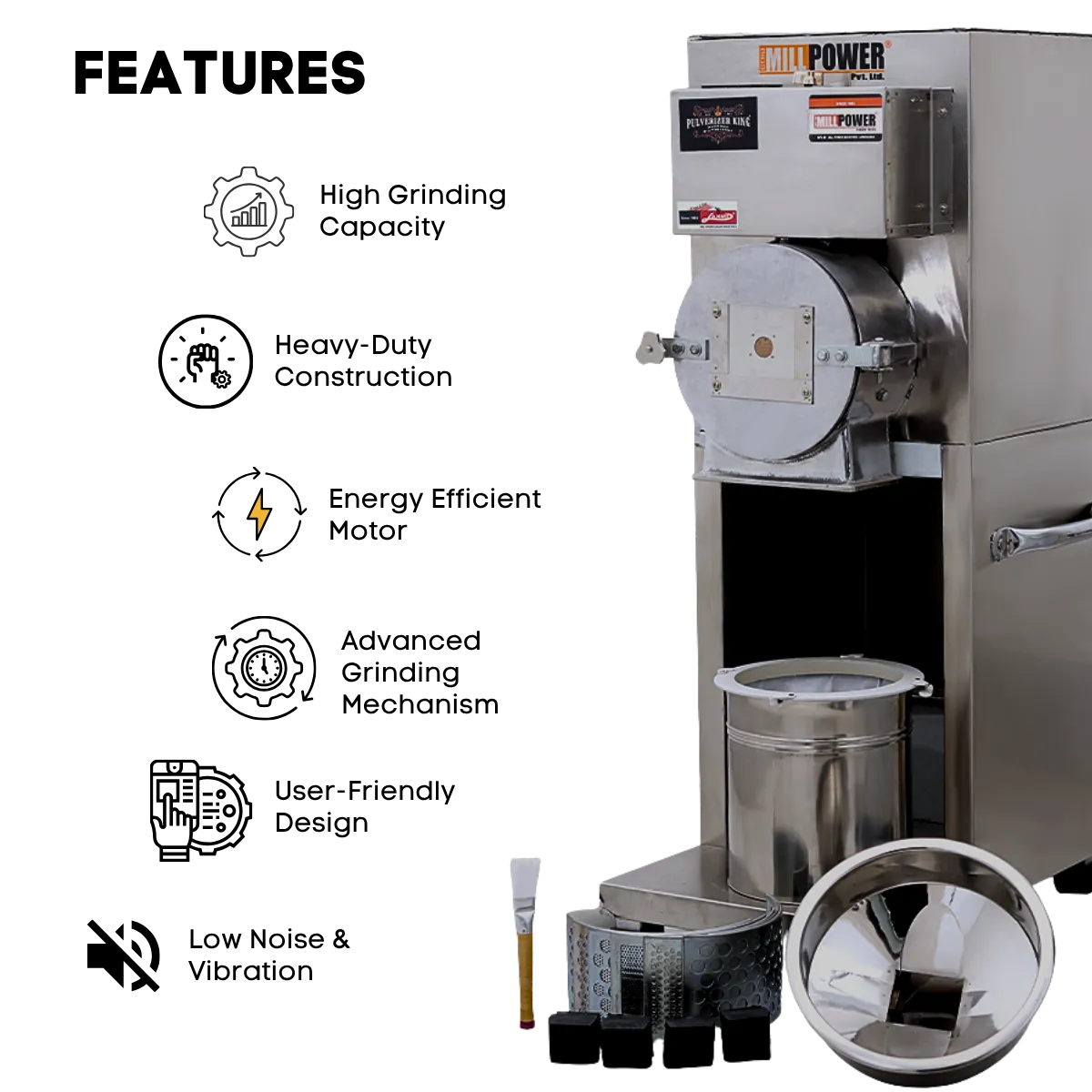 atta chakki flour mill machine