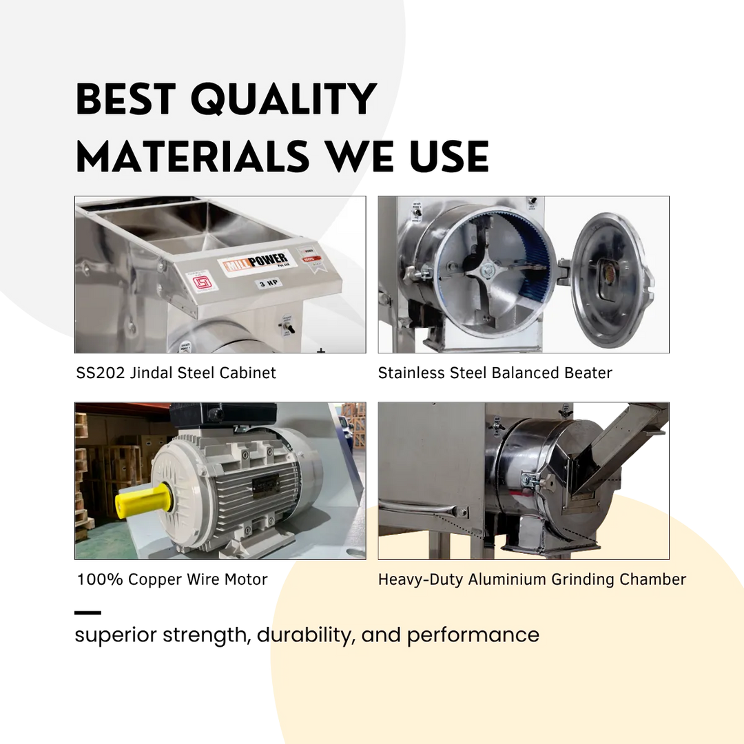 atta flour mill machine quality