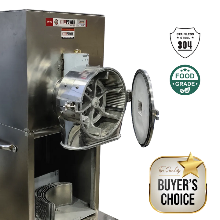 commercial Atta Chakki Grinding Machine Price SS Chamber