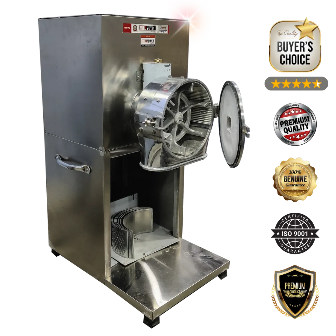 commercial flour mill machine SS side