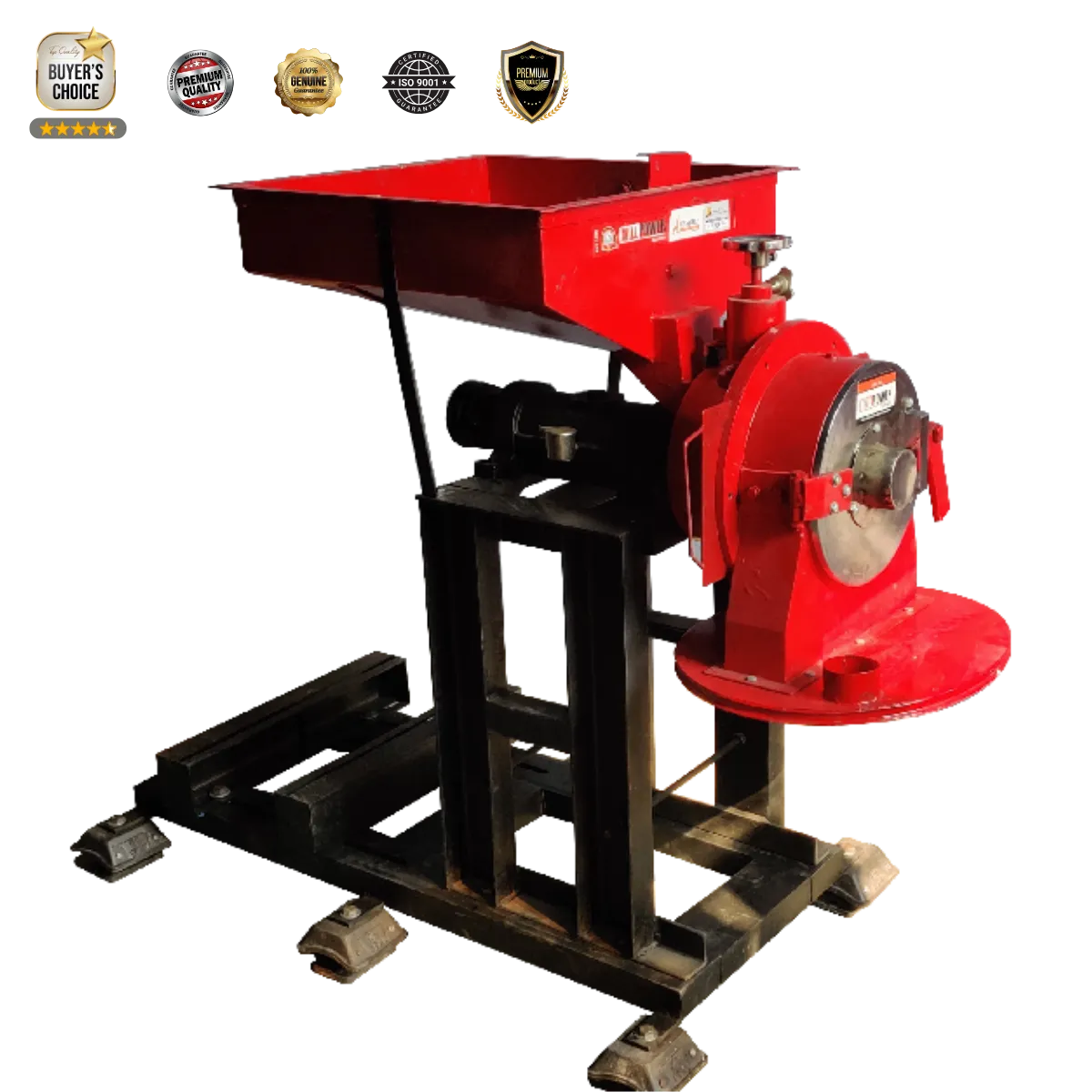 commercial flour mill machine side