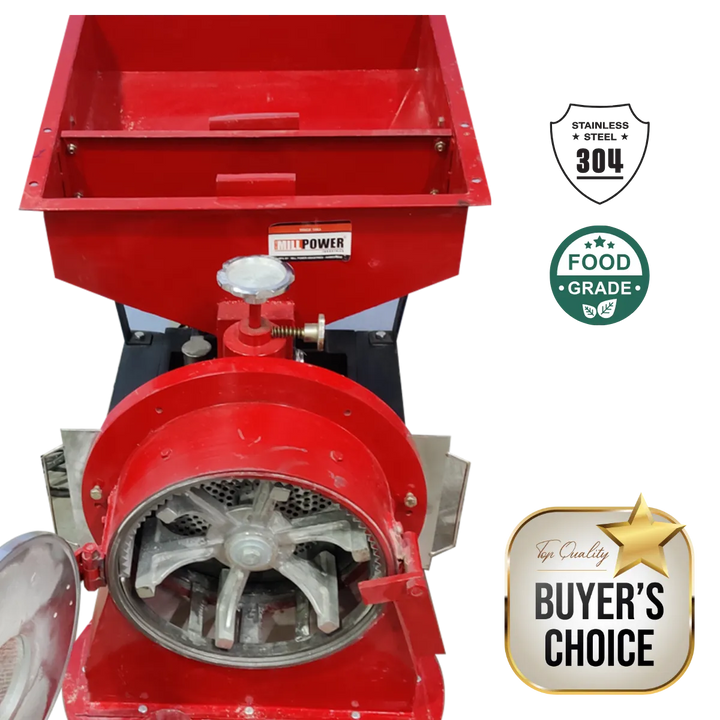 commercial flour mill machine top