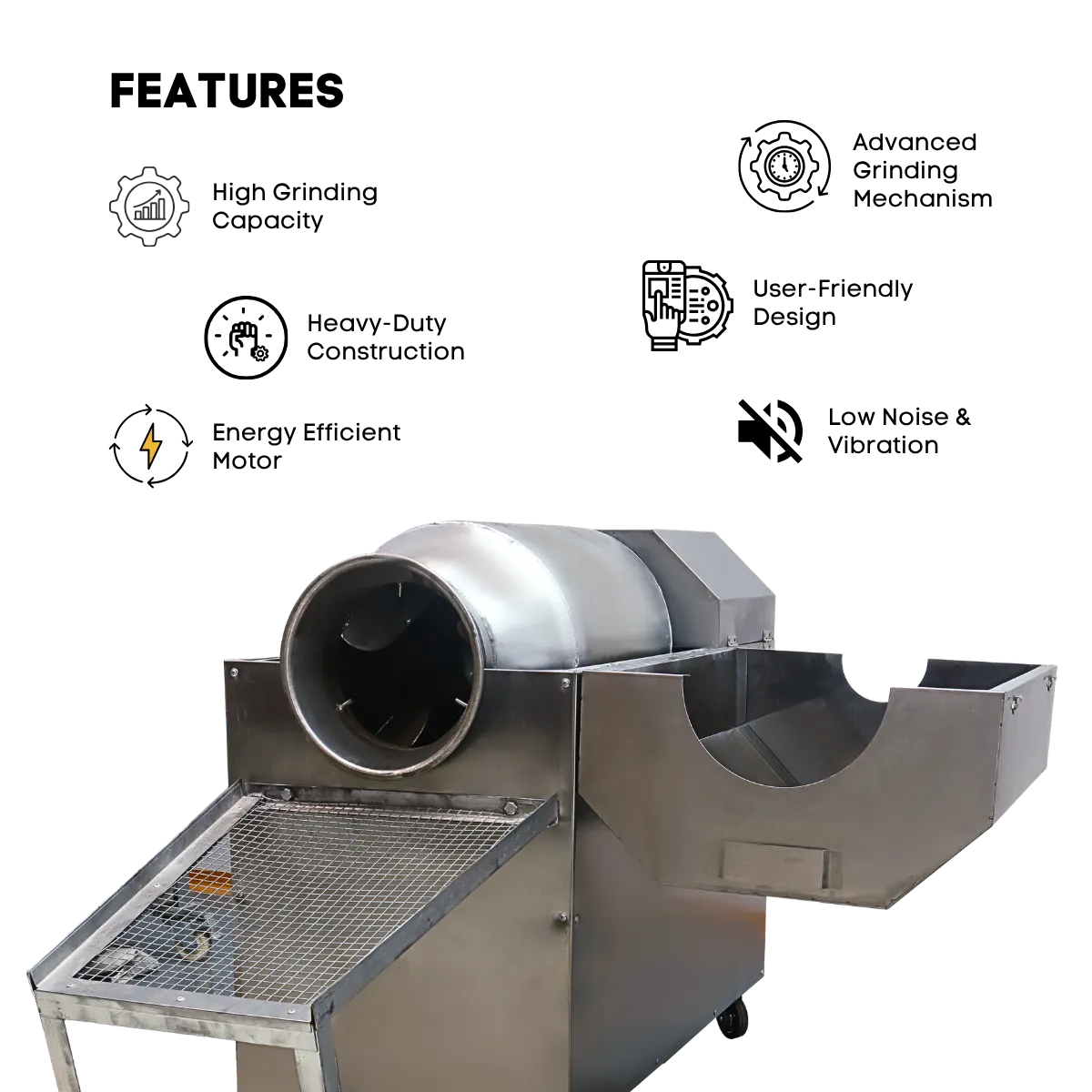 peanut-roaster-machine-fetures